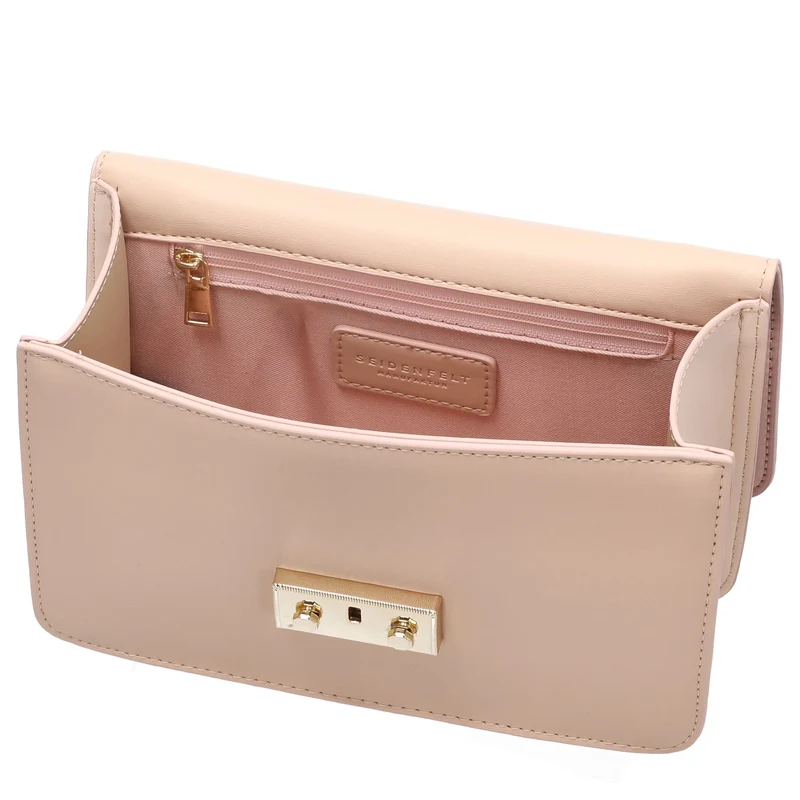 Seidenfelt Tricolor Pitea - Bolso bandolera 21 cm (powder blush)