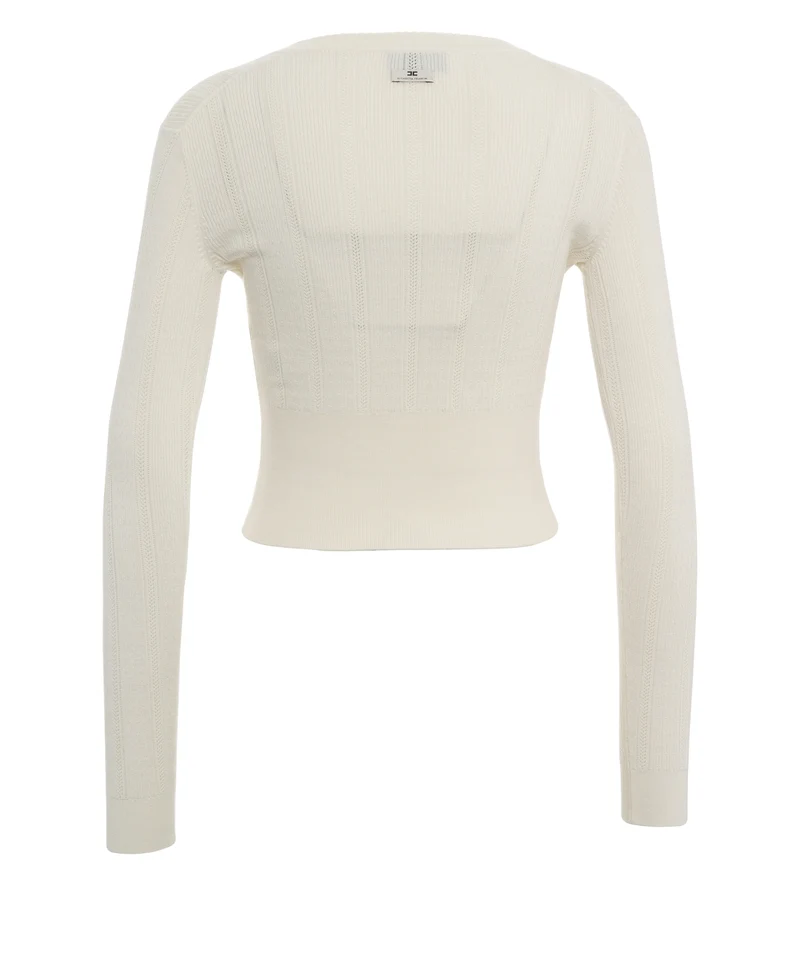 Cardigan con chiusura con bottoni