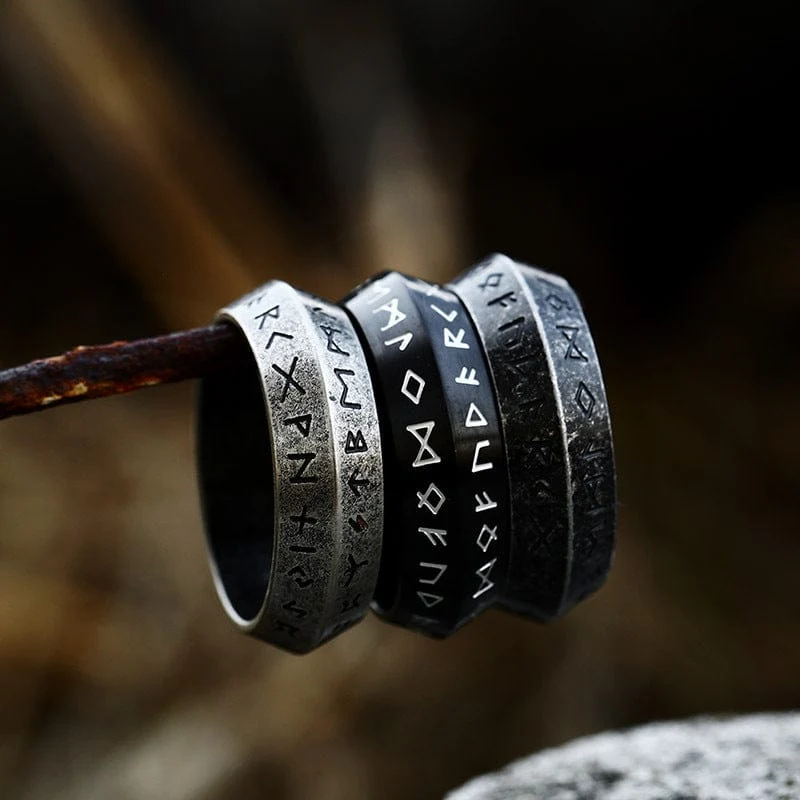 Herren-Punk-Vintage-Ring
