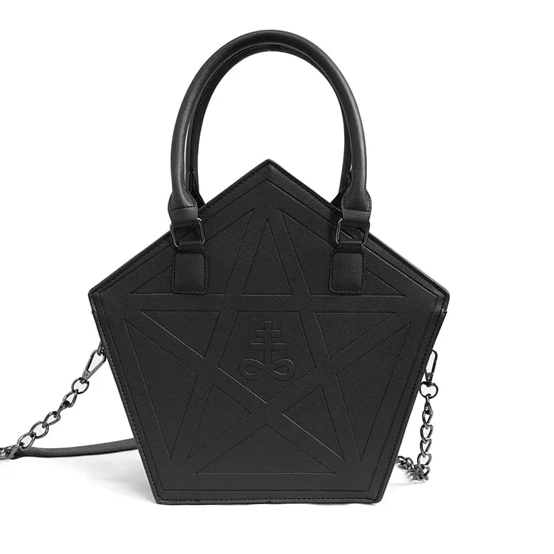 Punk-Pentagon-Tasche für Damen