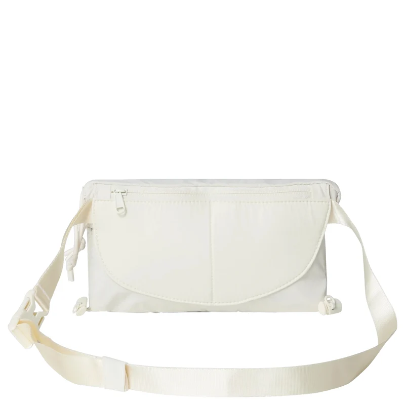 The North Face We Never Stop Lumbar - Bolso bandolera 26 cm (white dune)
