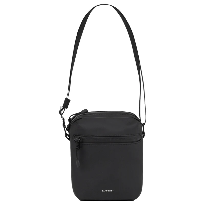 Sandqvist Stream - Bolso bandolera 16 cm (black)