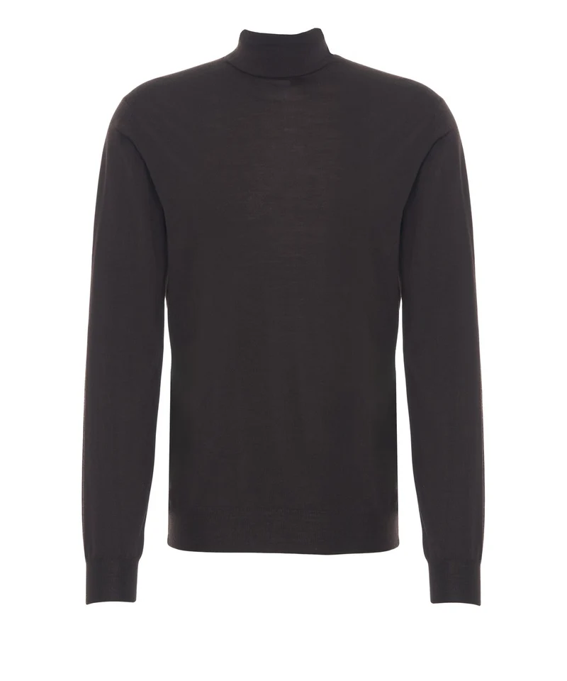 Maglione dolcevita in merino