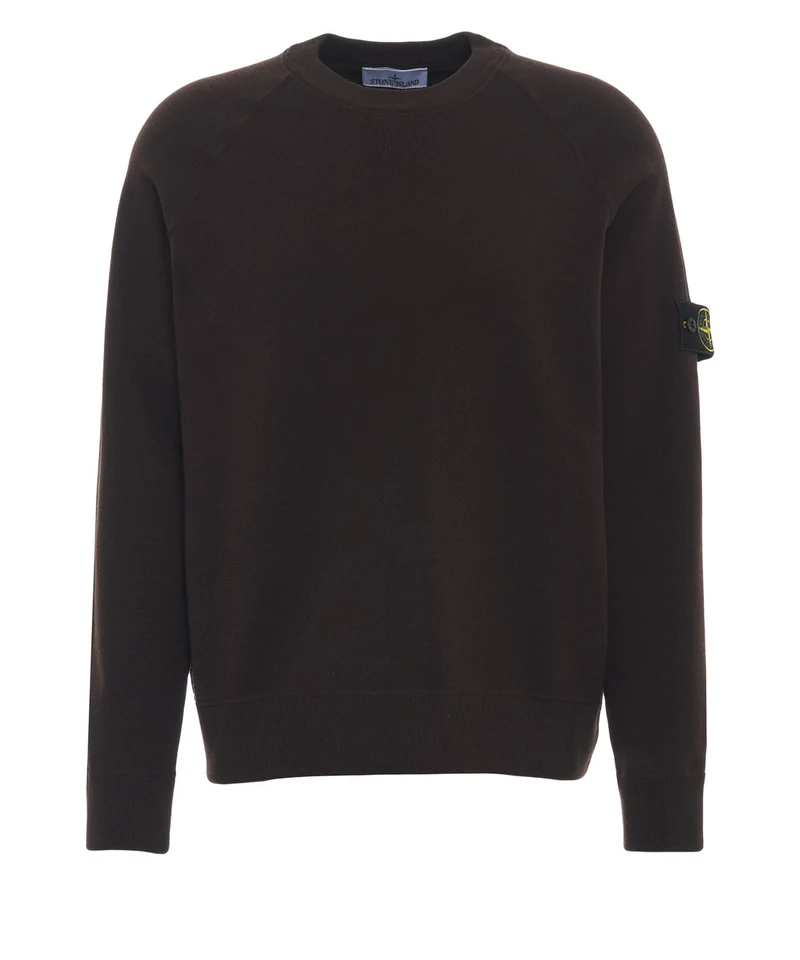 Pullover con patch logo