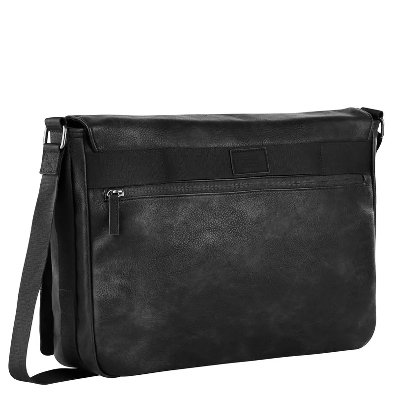 Camel Active Traces Messenger - Bolso bandolera 15" 38.5 cm (black)