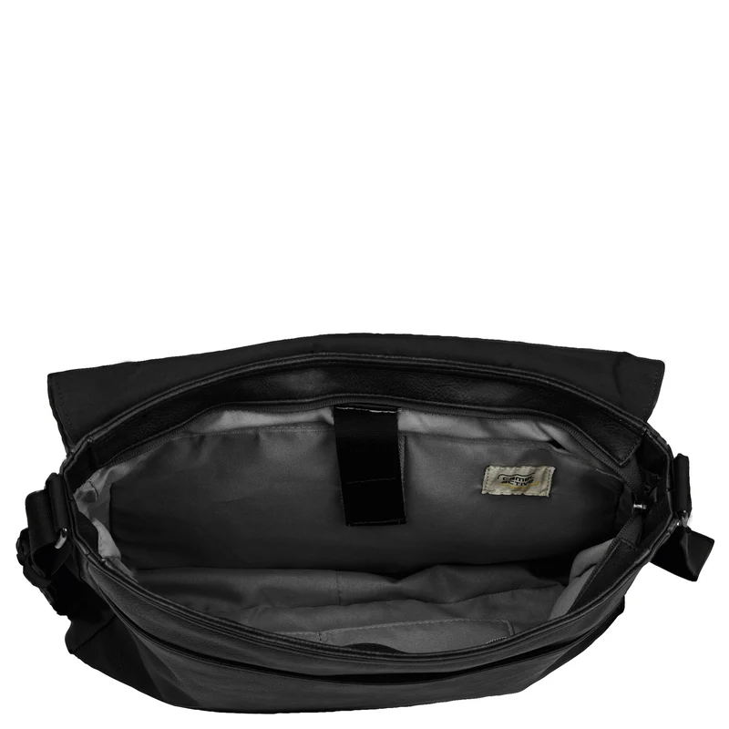 Camel Active Traces Messenger - Bolso bandolera 15" 38.5 cm (black)