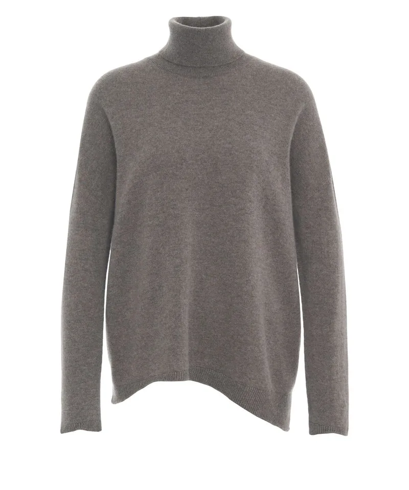 Maglione a dolcevita in cashmere