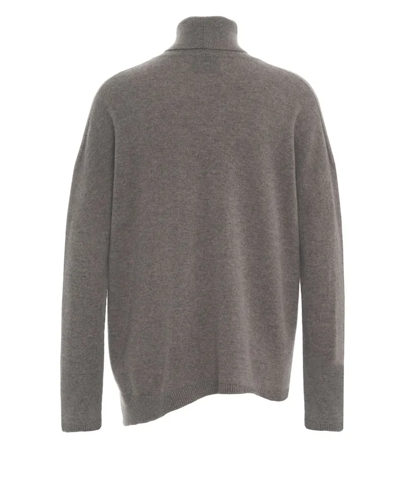 Maglione a dolcevita in cashmere