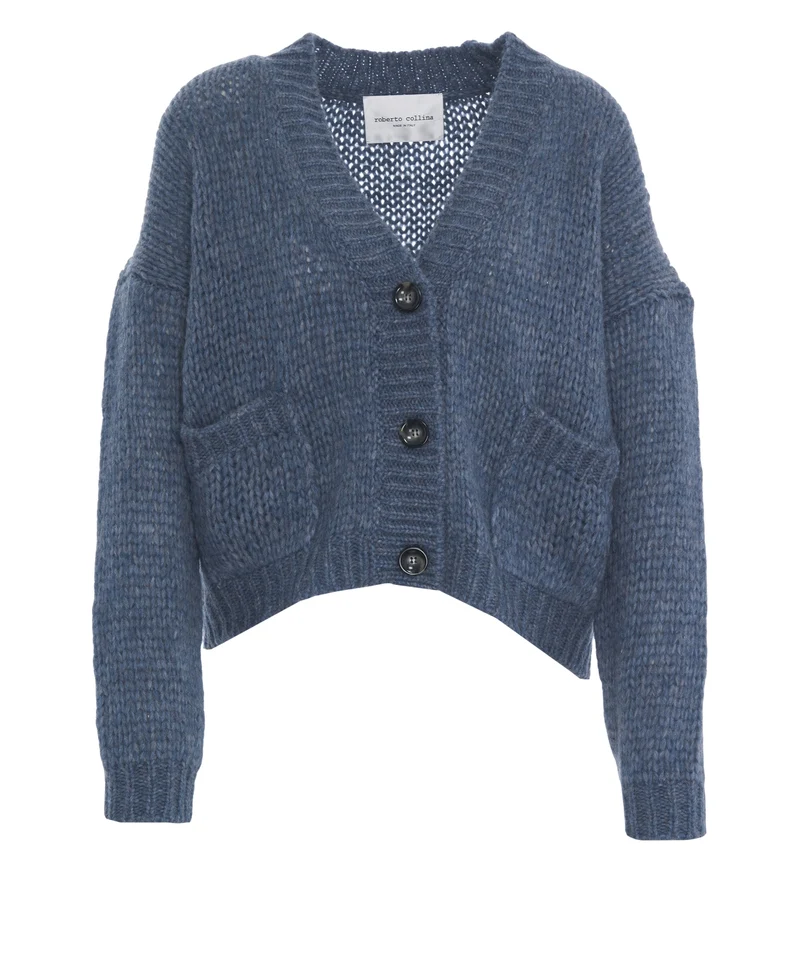 Cardigan in alpaca