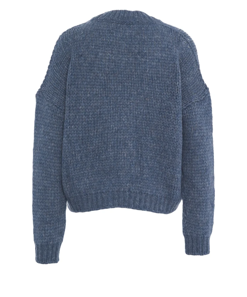 Cardigan in alpaca