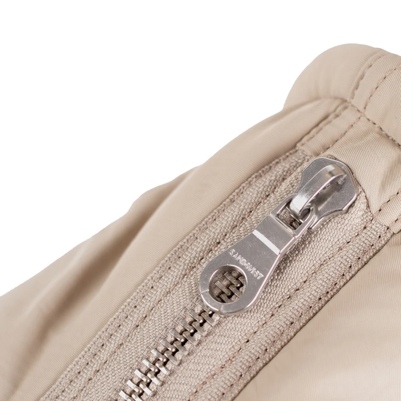 Sandqvist Curve Halfmoon - Bolso de hombro 42 cm (beige)