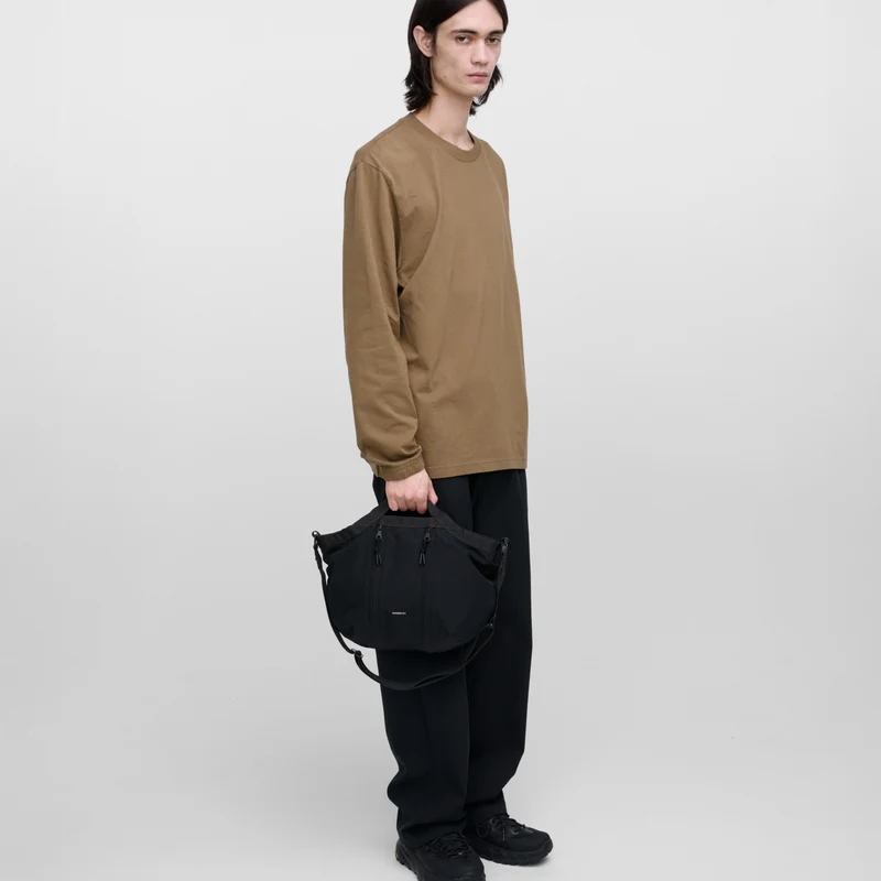 Sandqvist Grid Expandable - Bolso bandolera ext. (black)