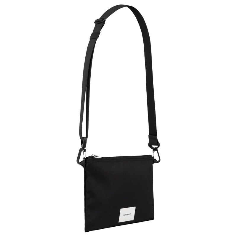 Sandqvist Ground Sacoche Slim - Bolso bandolera 25 cm (black)