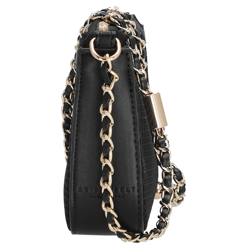 Seidenfelt Halkia - Bolso bandolera 20 cm (black)