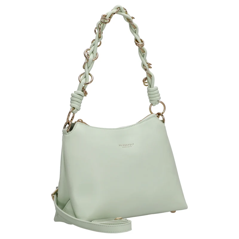 Seidenfelt Sundby - Bolso de hombro 24.5 cm (jelly mint)