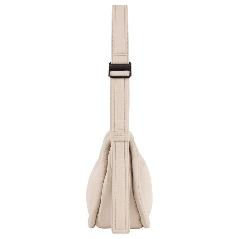 Sandqvist Curve Half Moon Bag S - Bolso bandolera 26 cm (beige)