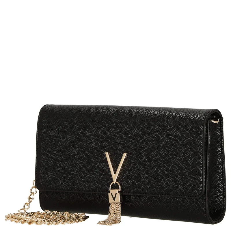 Valentino Bags Divina Abendtasche - Bolso bandolera 27 cm (black/ gold)