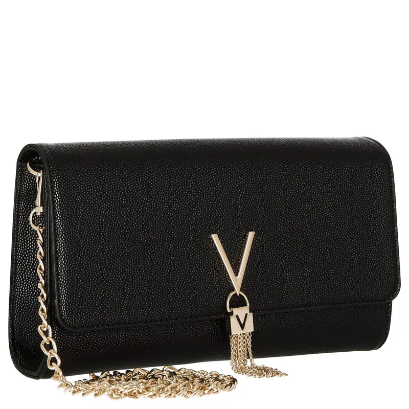 Valentino Bags Divina Abendtasche - Bolso bandolera 27 cm (black/ gold)