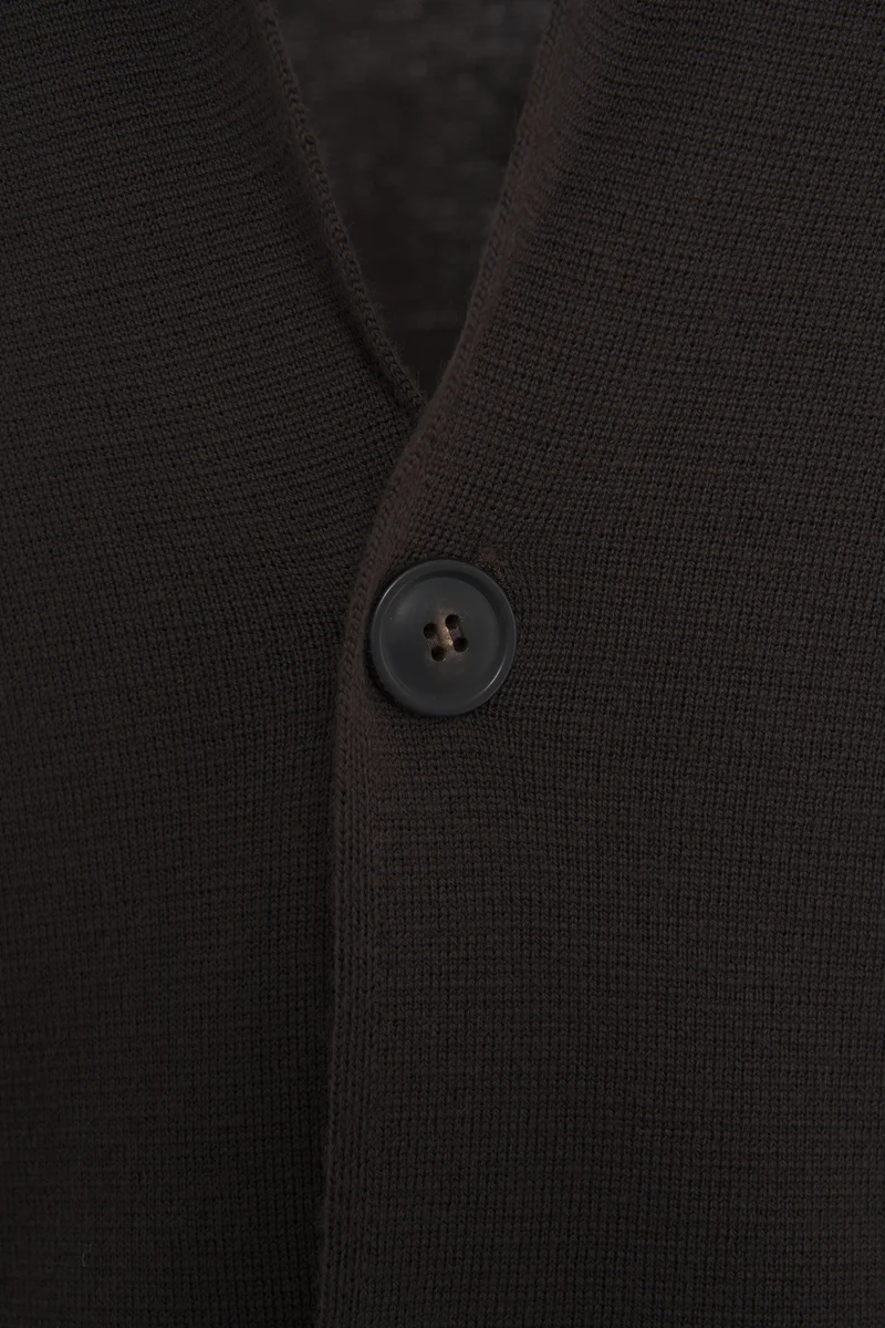 Blazer in lana merino