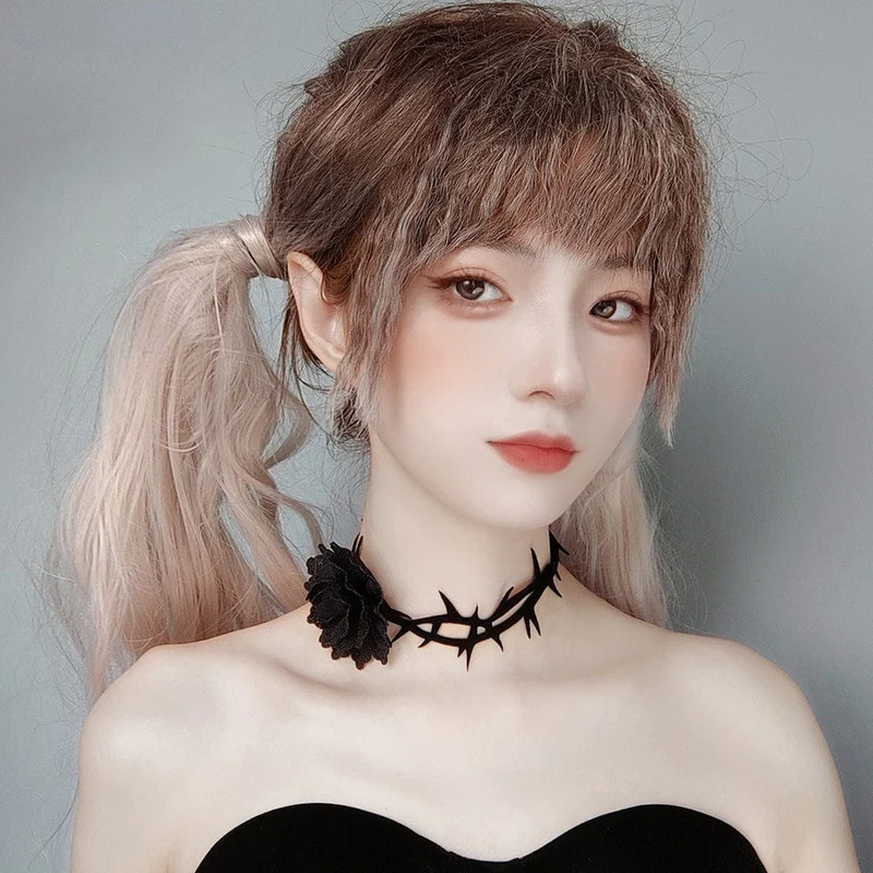 Gothic Floral Thorn Choker für Damen