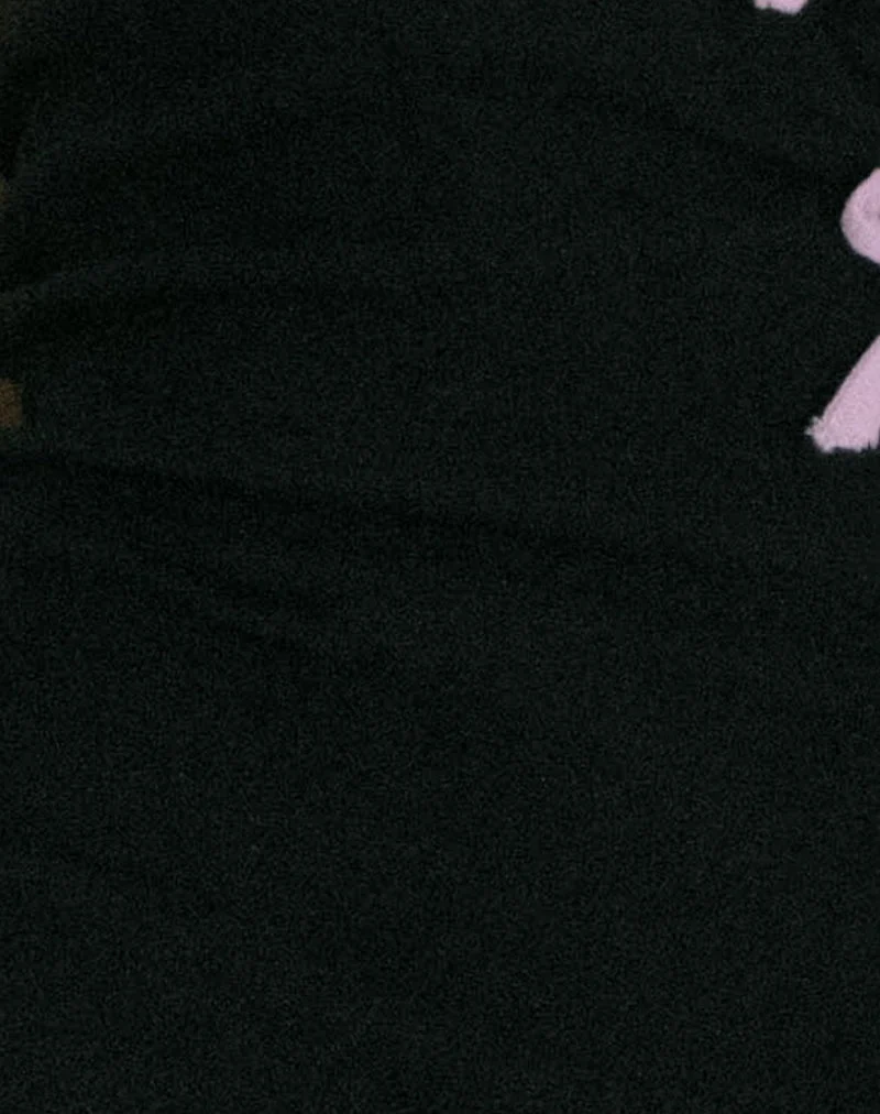 Novara Minikleid in Schwarz