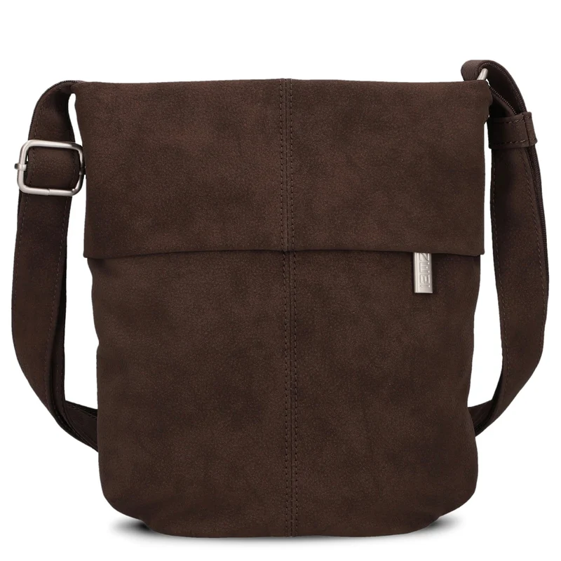 zwei Mademoiselle M45 - Bolso de hombro 22 cm (nubuk-espresso)