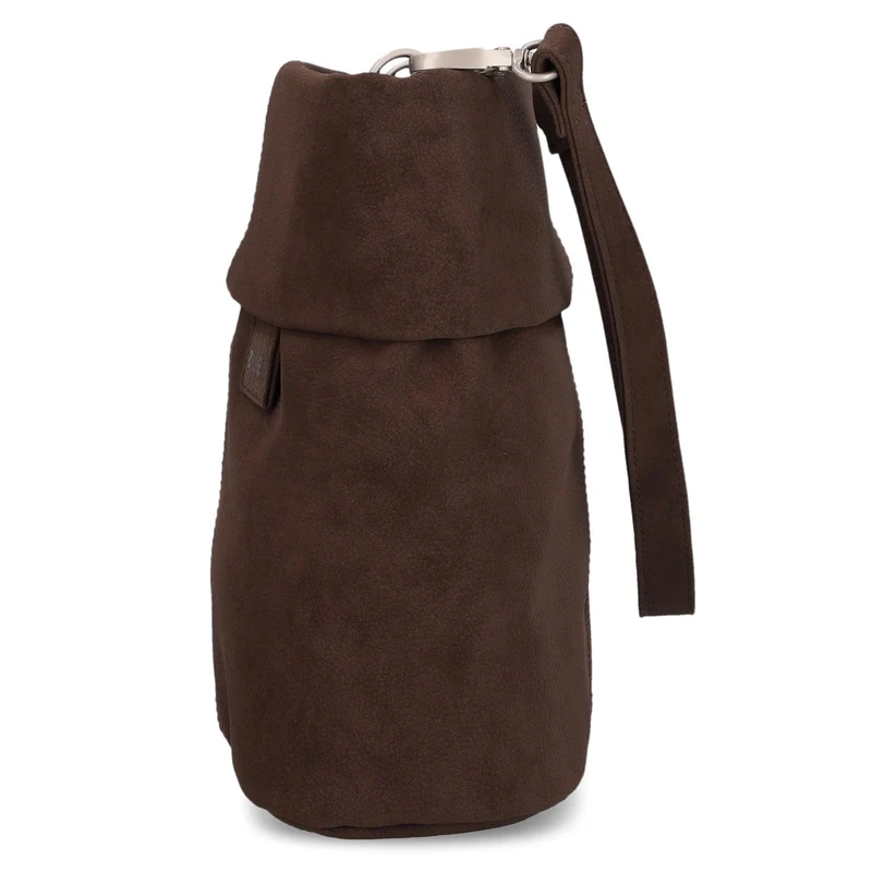 zwei Mademoiselle M8 - Bolso de hombro 25 cm (nubuk-espresso)