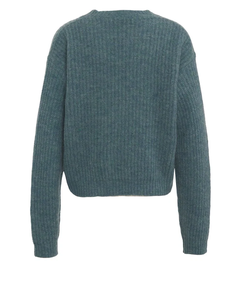 Maglione in alpaca e lana