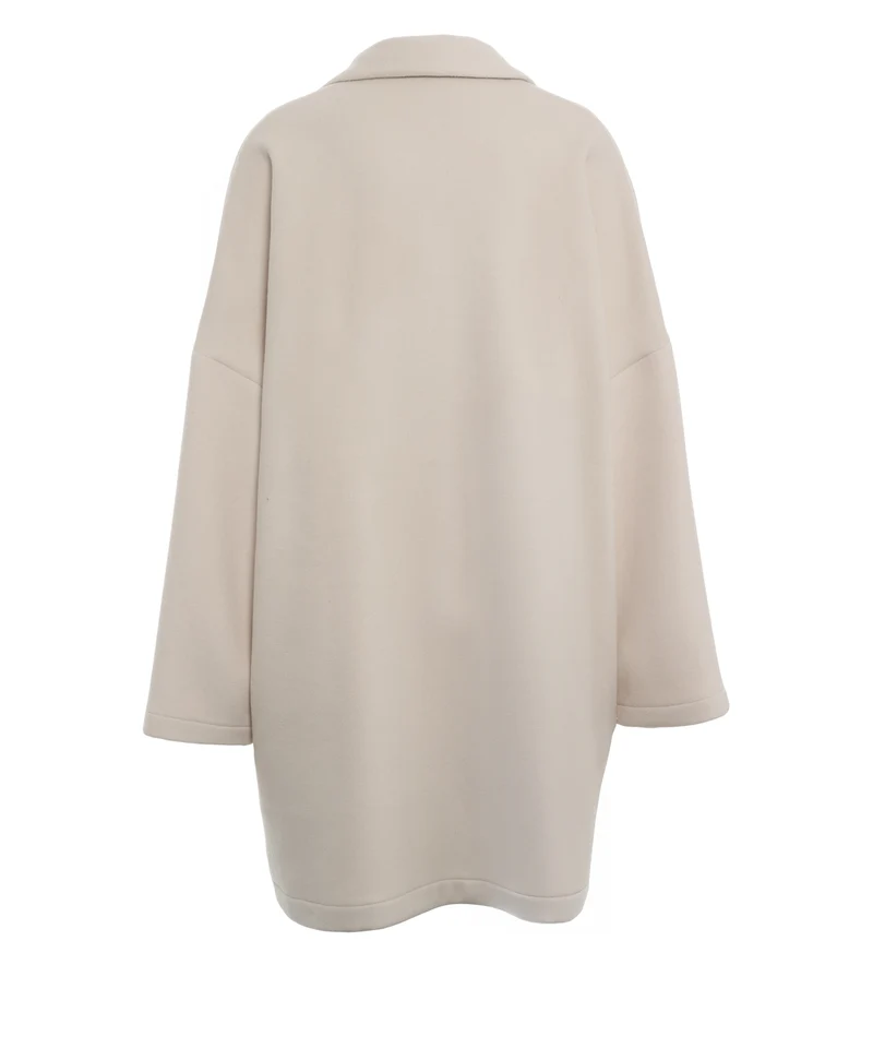 Cappotto con tasche applicate