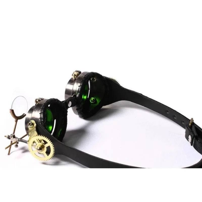 Steampunk Gear Schnallenbrille für Damen
