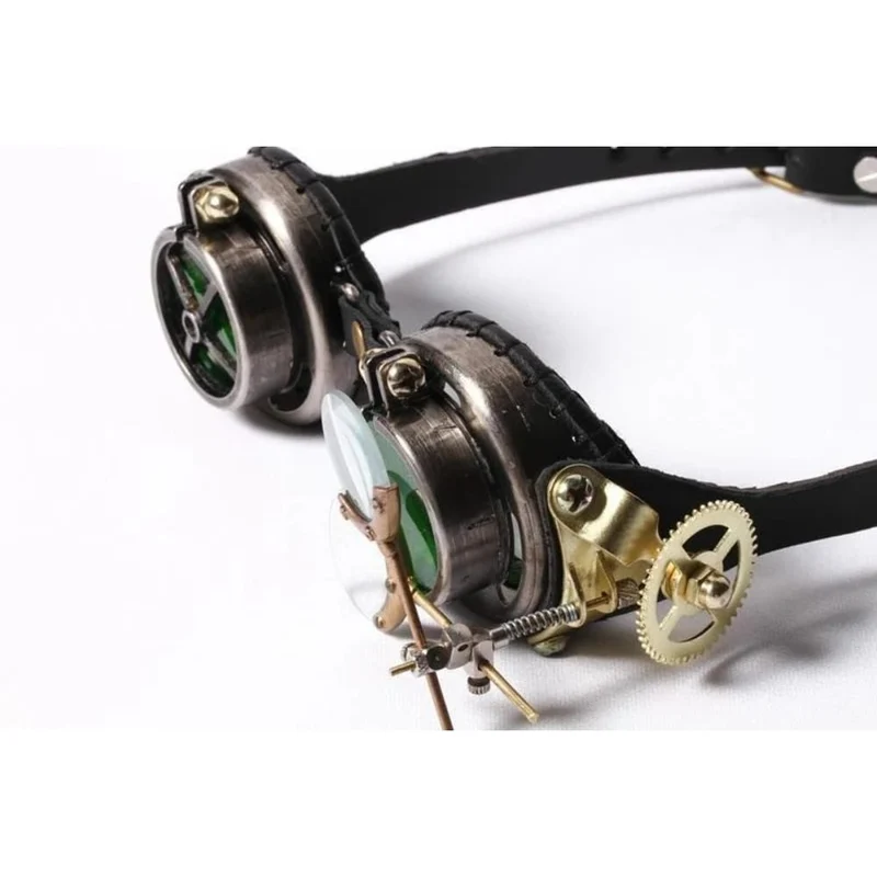 Steampunk Gear Schnallenbrille für Damen