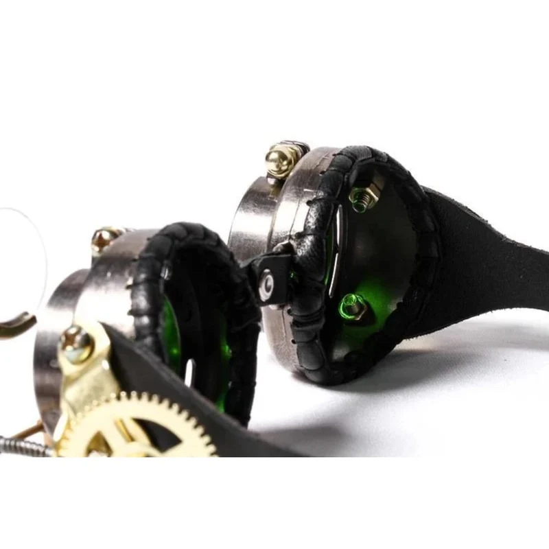 Steampunk Gear Schnallenbrille für Damen