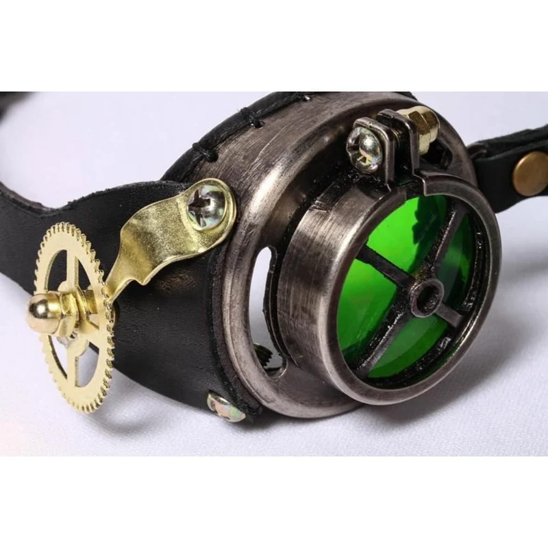 Steampunk Gear Schnallenbrille für Damen