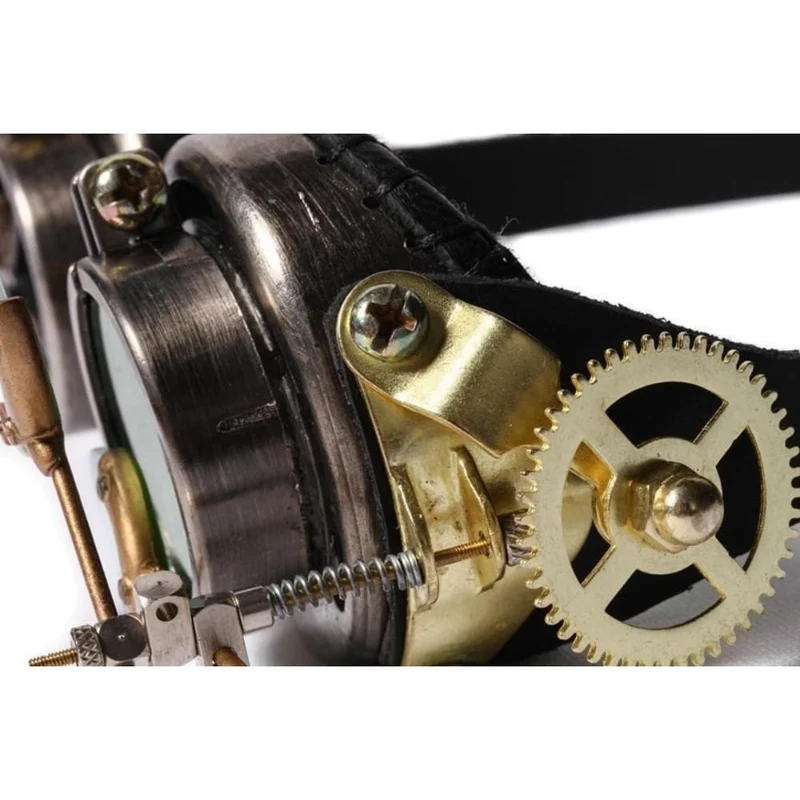 Steampunk Gear Schnallenbrille für Damen