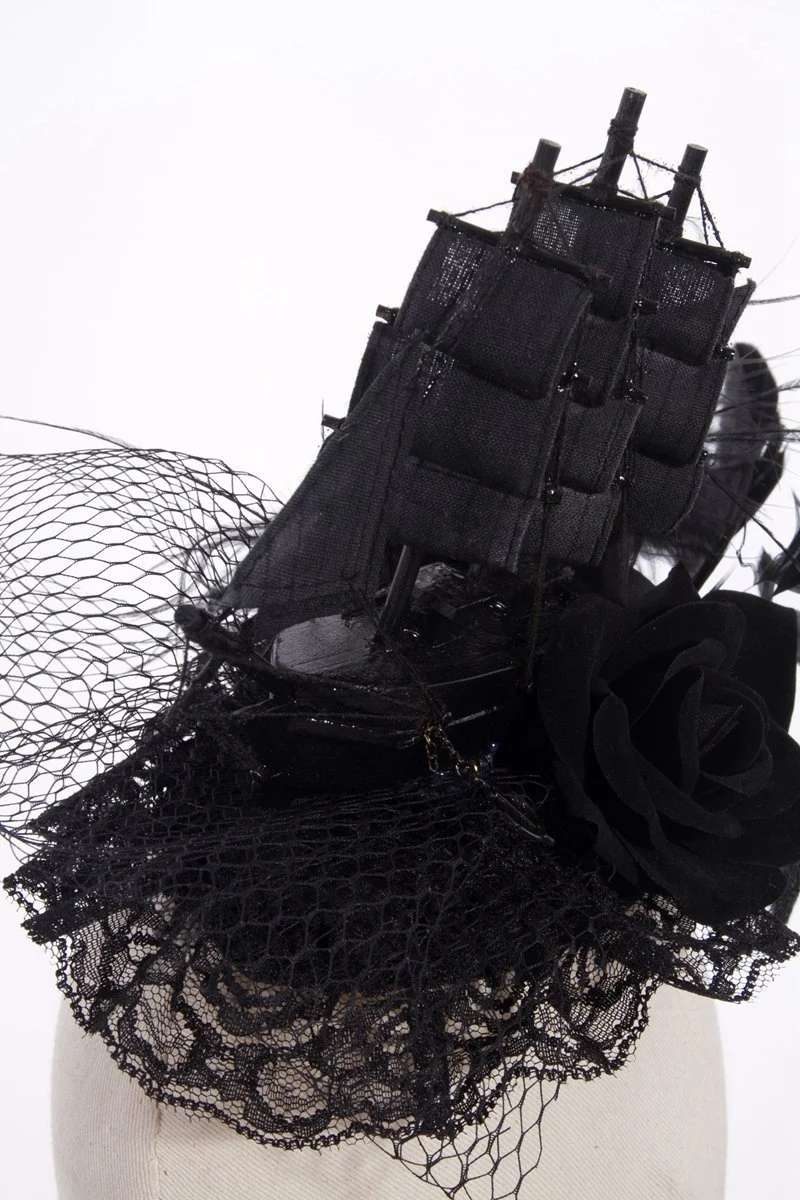 Segelschiff Vintage Kopfschmuck