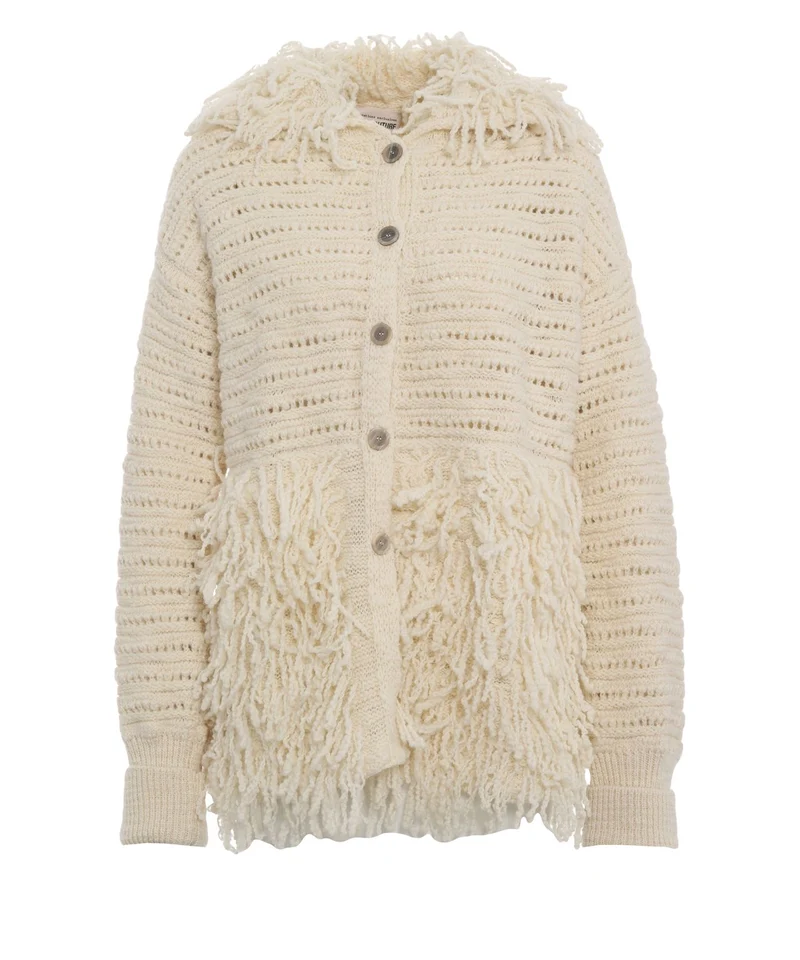 Cardigan in lana