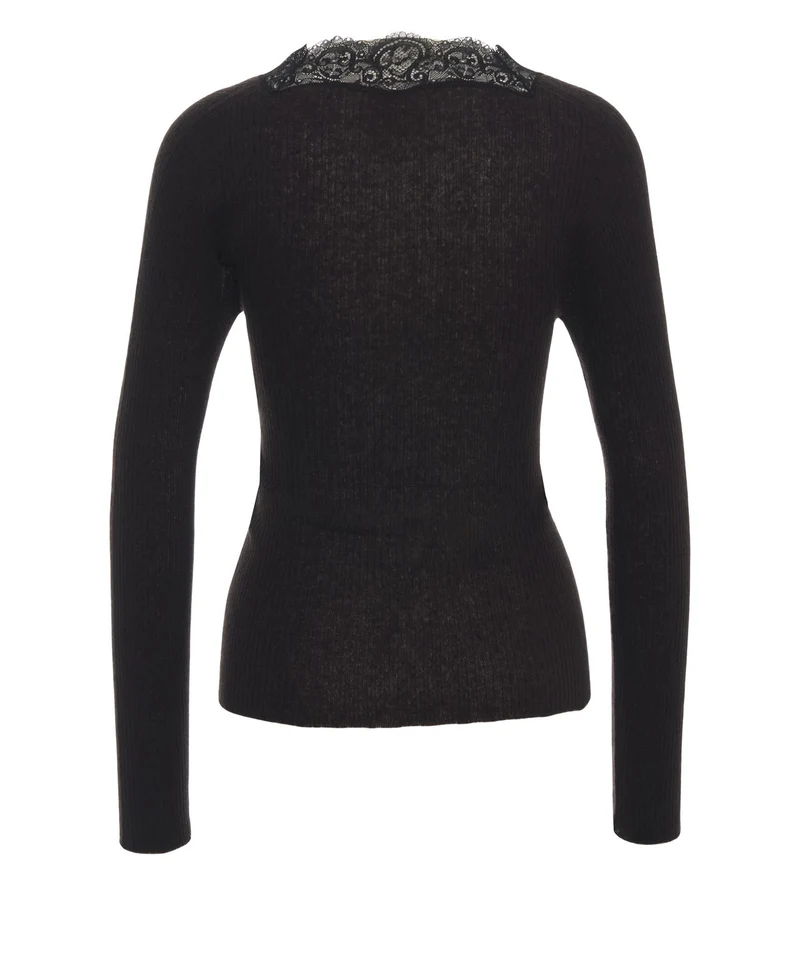Cardigan con scollo a V
