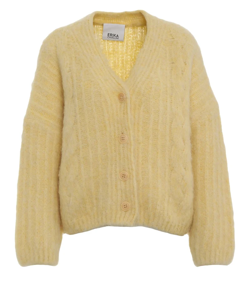 Cardigan in alpaca