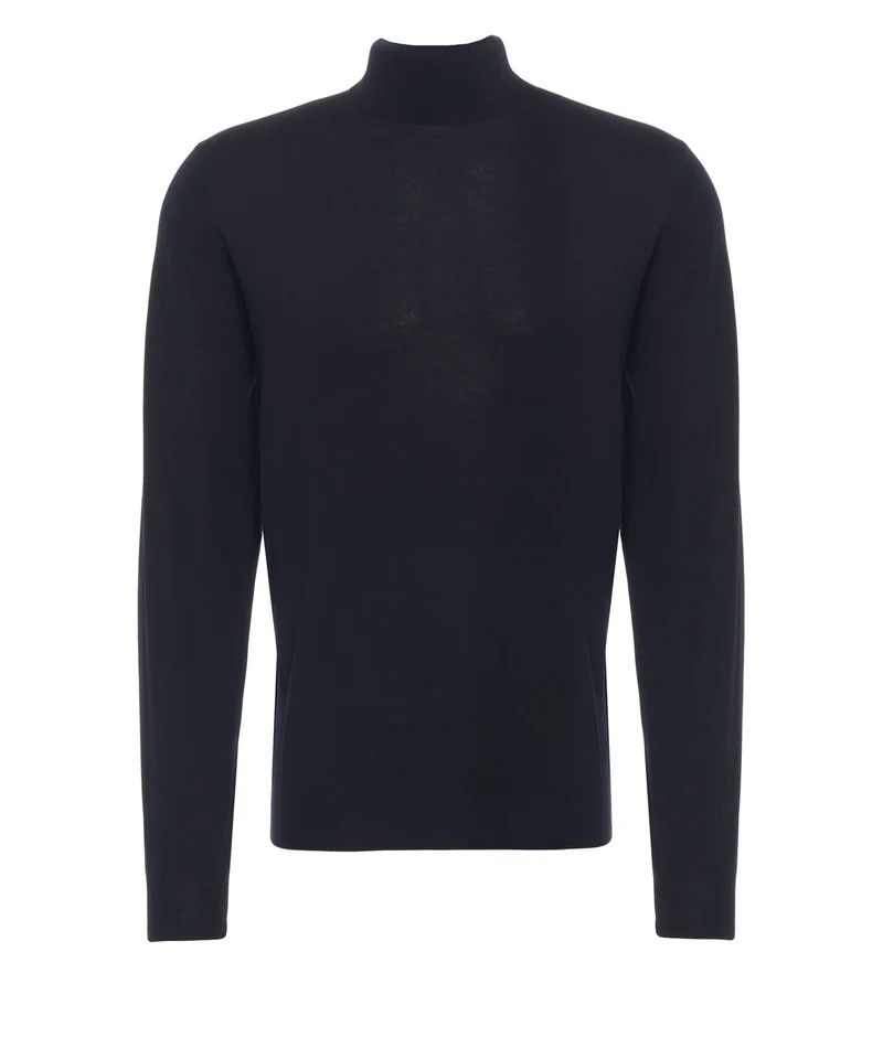 Maglione dolcevita in merino