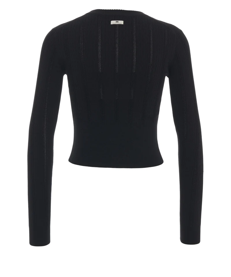 Cardigan con chiusura con bottoni