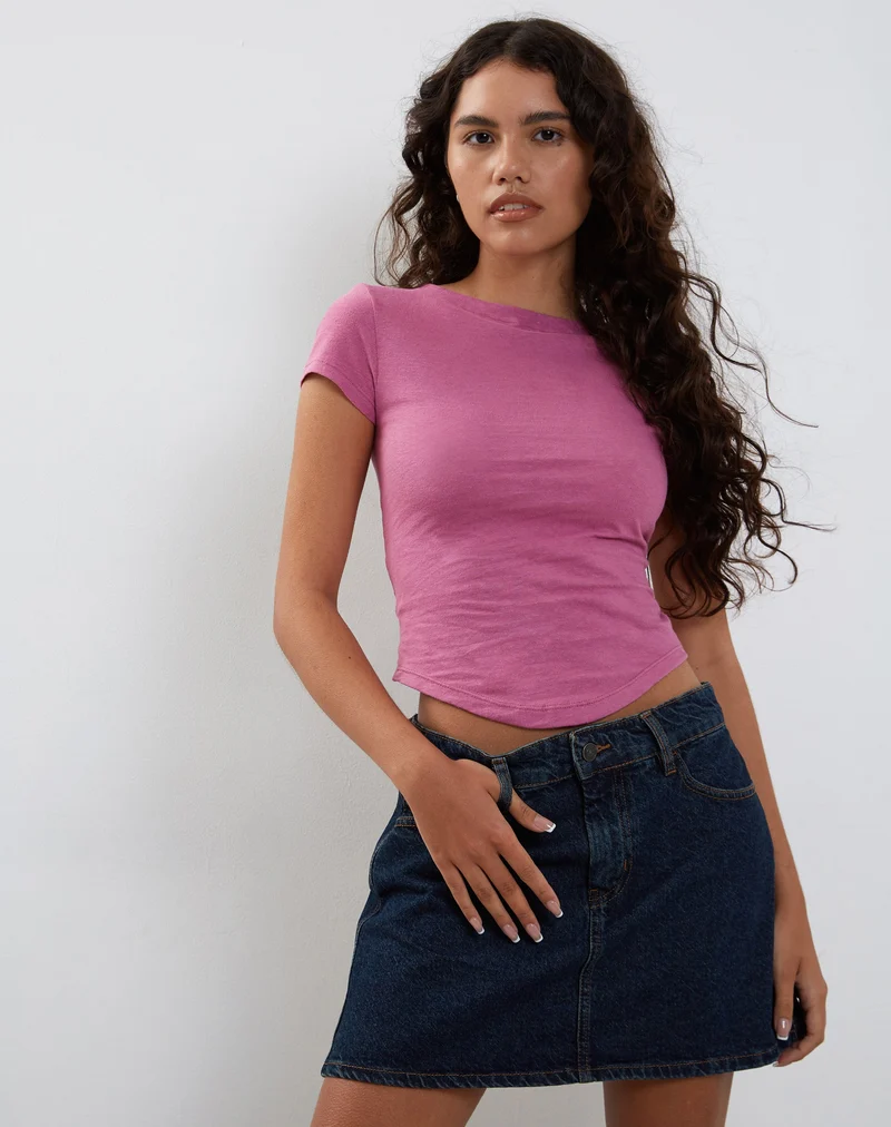 Jojes Jersey Tee in Kaschmirrosa