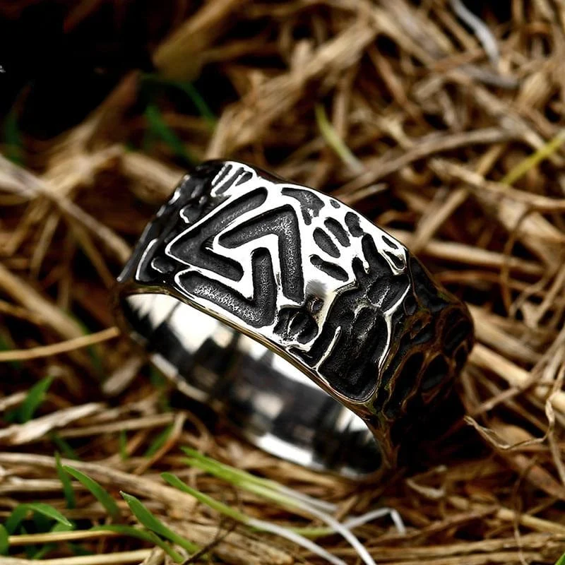 Punk-Totem-Ring für Herren