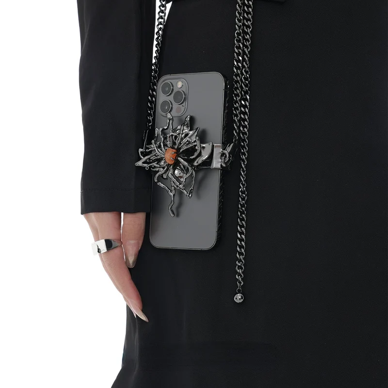 Punk Lotus Handytasche Kette