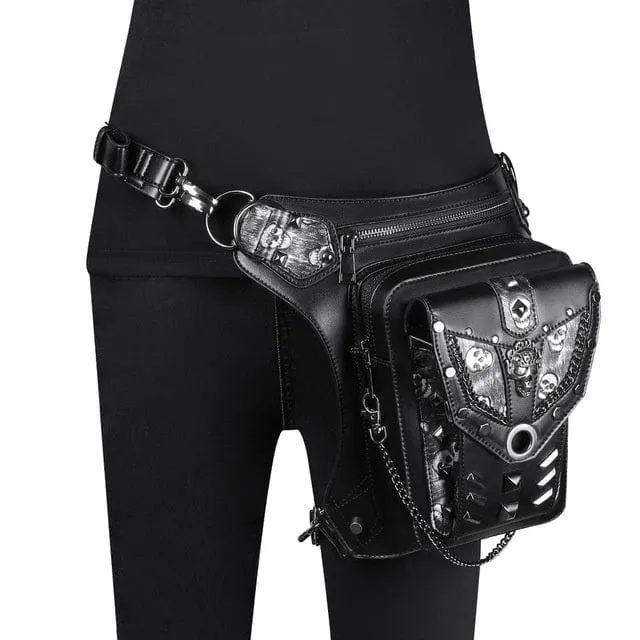 Steampunk Mehrzweck-Nieten-Tasche