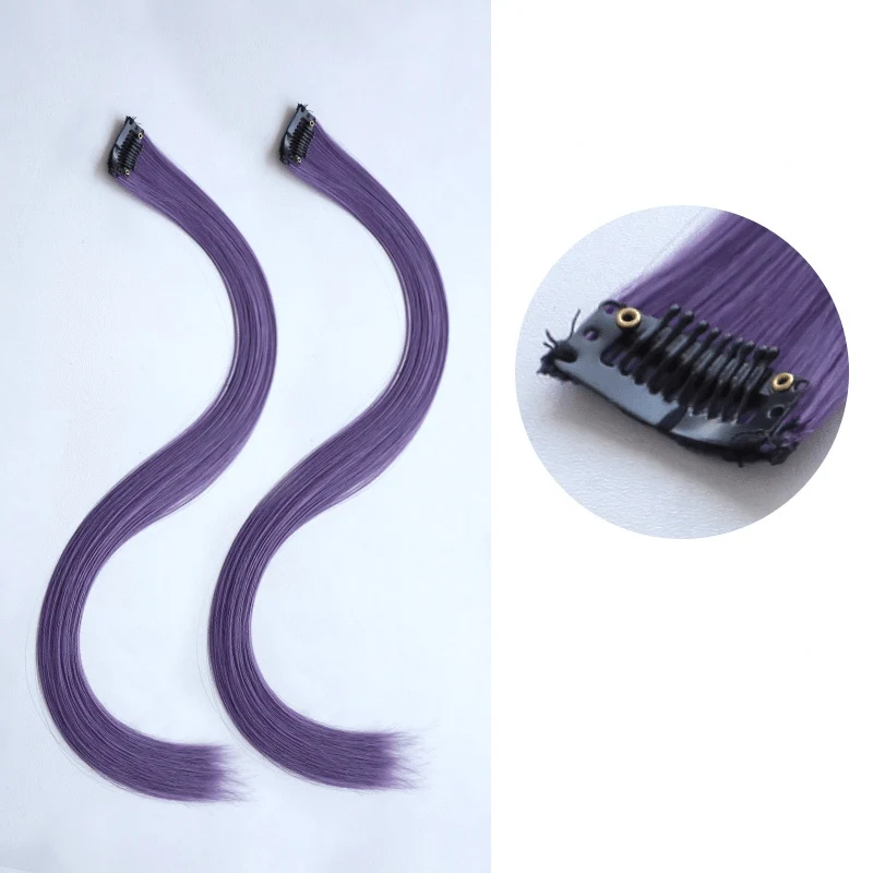 Synthetische Haarverlängerung mit Farbverlauf für Damen