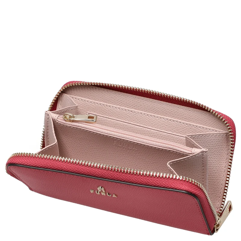 Furla Camelia M Zip - Cartera 4cc 15.5 cm (velvet pink corolla)
