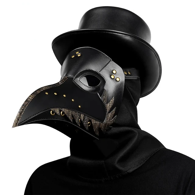 Steampunk Wing Splice Hooked Beak Maske