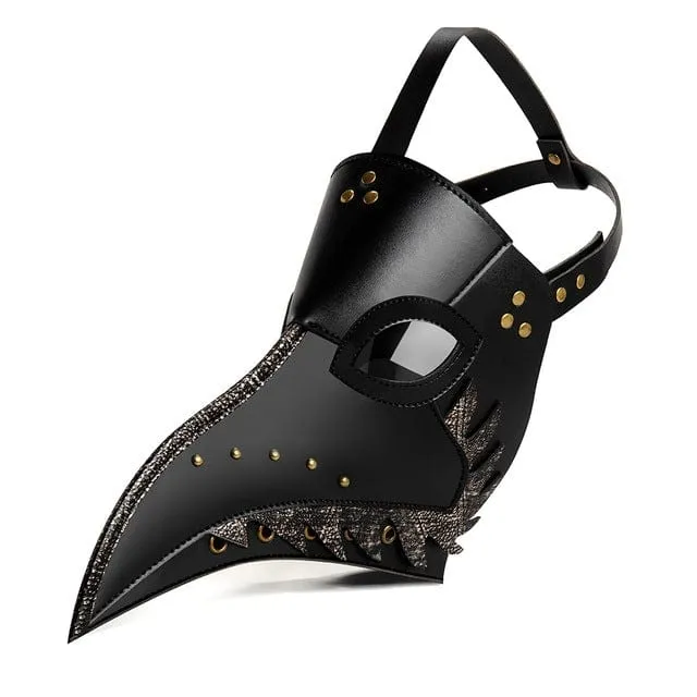 Steampunk Wing Splice Hooked Beak Maske
