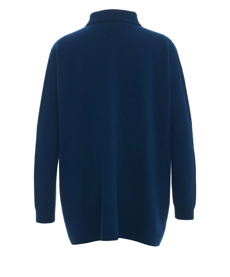 Camicia in maglia di cashmere
