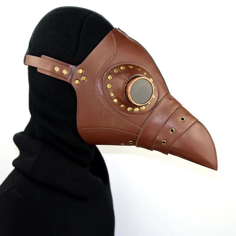 Steampunk Stitch Splice Schnabelmaske